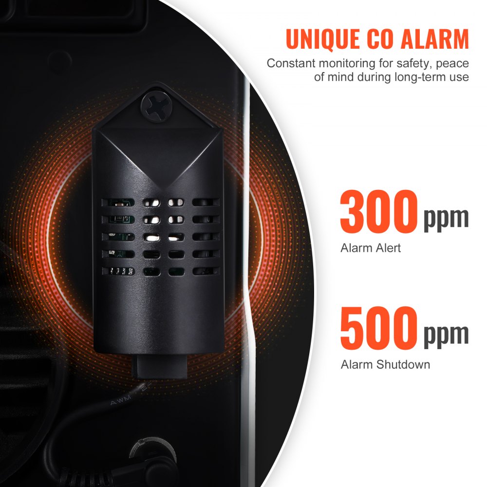 VEVOR Calentador Diésel Portátil 2 kW Todo en Uno de 12 V/24 V, con Control por Aplicación Bluetooth, Control Remoto y Pantalla de Visualización, Alarma de CO, Calentamiento Rápido para Vehículos