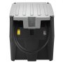 VEVOR Tanque de Diésel Portátil, Tanque de Combustible de Capacidad de 220 L con Bomba de Transferencia Eléctrica y Manguera de Goma de 3,9 m, Contendor de Transferencia de Diésel de PE, Negro