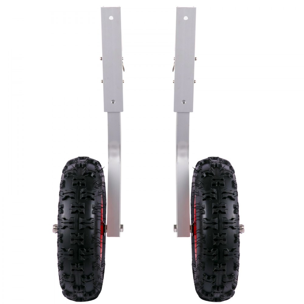 VEVOR Ruedas de Lanzamiento para Lancha de Barco 30,5 cm Ruedas de Botadura de Barco 227 kg Rueda Dolly de Bote Inflable Aleación de Aluminio para Barco Inflable, Kayak, Bote de Vela