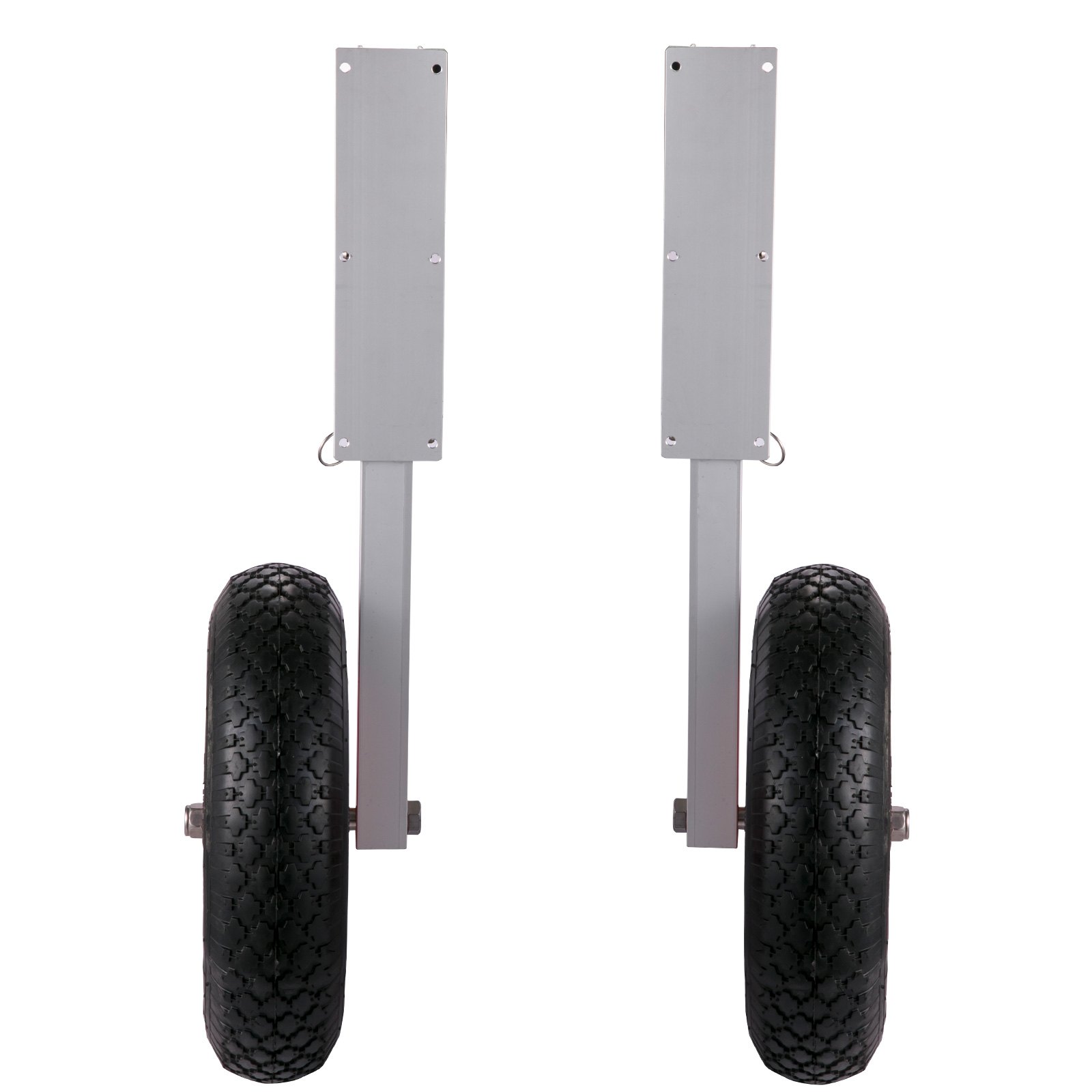 VEVOR Ruedas de Lanzamiento para Lancha de Barco 15 " / 38,1 cm Ruedas de Botadura de Barco 300 lbs / 136 kg Rueda Dolly de Bote Inflable Aleación de Aluminio para Barco Inflable, Kayak, Bote de Vela