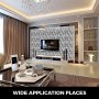 Paneles De Pared De Pvc 3d Azulejos De Pared 50 X 50 Cm Para Cocina Baño 13pcs