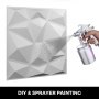 Pintura en pulverizador VEVOR Paneles de pared 3d para decoración del hogar de bricolaje.