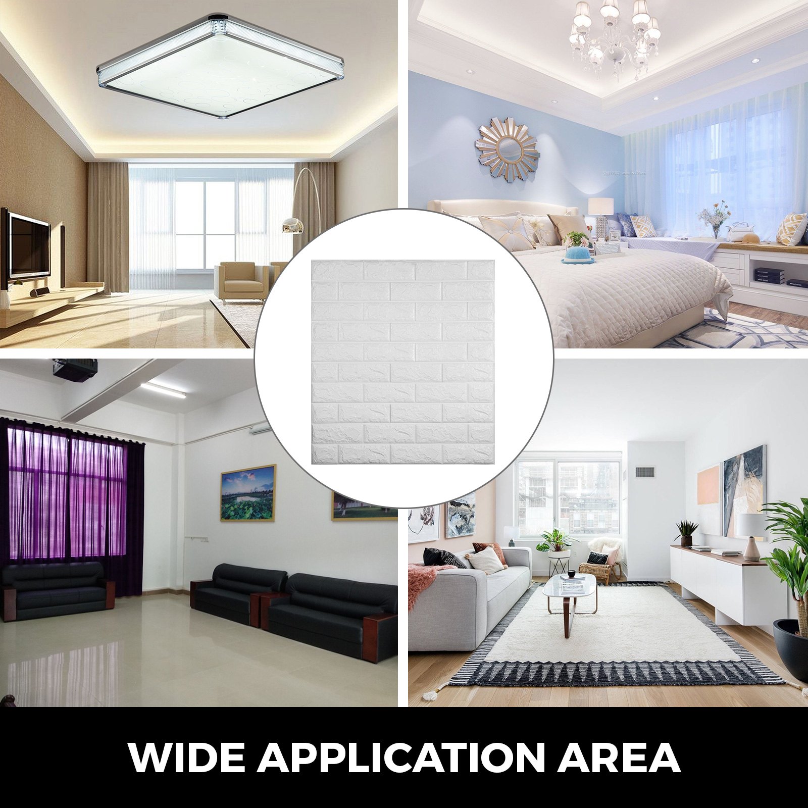 22pcs 3d Paneles De Pared De Pvc Espuma De Pe Decoración Suave High Grade