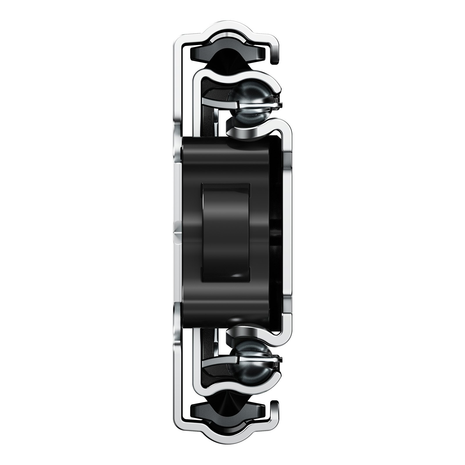 VEVOR Correderas para Cajones de Tocador de Montaje Lateral, 10 Pares Rieles para Gabinete con Cojinetes de Bolas Extensión Completa, Carga 45kg, para Reemplazo de Cocina DIY, 500 x 46 x 12,7 mm