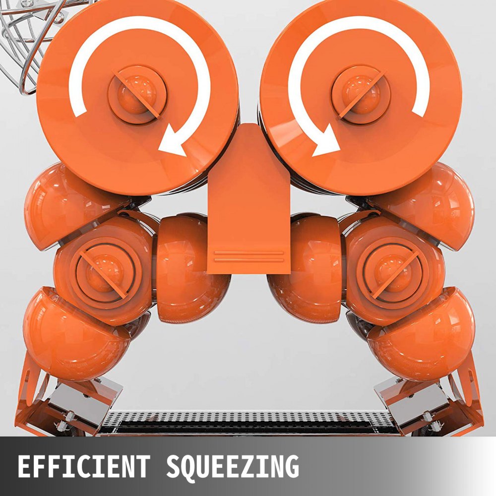 Exprimidor De Naranja 22-30 Naranjas/min 120w Máquina De Jugo De Naranja