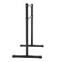 VEVOR Ballet Barre, Double Barre Bar for Home, Freestanding Portable Ballet Stretching Dance Bars, Height Adjustable Anti-Wobble Fitness Gym Studio Equipment, for Pilates Balance Workout