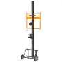VEVOR Drywall Lift, Heavy-Duty 68 kg Sheetrock Hoist for Wall Installation, One Person Drywall Installation, 1219x4878 mm Max. Panel Vertical Lifter with Wheels, Easy Transport (Yellow)