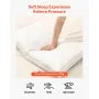 VEVOR Almohadas de Cama, 2 Piezas, Tamaño Queen 760 x 500 mm, Almohadas de Hotel de Lujo con Relleno Alternativo de Plumón Original, Sujetas y Mullidas, ideales para Descanso y Relajación, Blanco