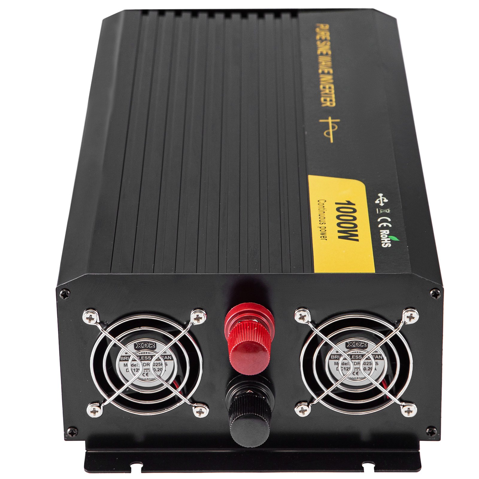 Vevor Inversor De Corriente Onda Sinusoidal Pura 1.000 W Convertidor 12 V 240 V