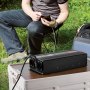 VEVOR Inversor de Corriente de Onda Sinusoidal Pura Inversor de Corriente 2000 W CC 12 V a CA 230 V con 2 Salidas de CA, 2 Puertos USB, 1 Puerto Tipo C y Control Remoto para teléfonos inteligentes, PC