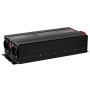 VEVOR Inversor de Corriente de Onda Sinusoidal Pura Inversor de Corriente 2000 W CC 12 V a CA 230 V con 2 Salidas de CA, 2 Puertos USB, 1 Puerto Tipo C y Control Remoto para teléfonos inteligentes, PC