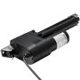 VEVOR Actuador Lineal 12 V, Carrera de 150 mm, 9000 N, Resistente al Agua IP65, 5 mm/s, con Soportes de Montaje para Contenedores de Maquinaria Industrial y Sistemas de Elevación Pesada, Negro