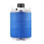 Tanque de nitrógeno líquido VEVOR, contenedor de nitrógeno líquido de aleación de aluminio de 20 L, Dewar de tanque LN2 con 6 botes y bolsa de transporte con correas, tanque criogénico para la industria de la belleza, conservación de semen, científico