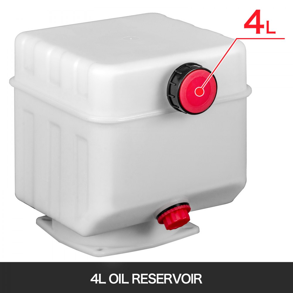 Tanque De Aceite De Plástico 4l Tanque Hidráulico Remolque Automático