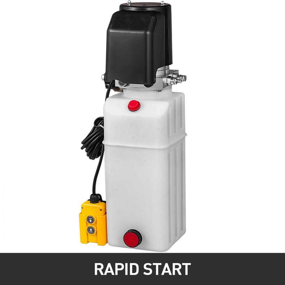 Bomba Hidráulica 13l Cilindro Hidráulico 12v Tanque De Acción Simple