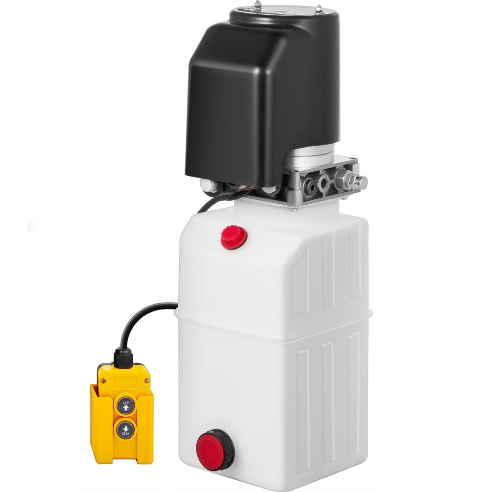 Bomba Hidráulica De acción simple Eléctrica 7l Con Control Remoto+indicador Led