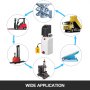 Bomba Hidráulica De acción simple Eléctrica 7l Con Control Remoto+indicador Led