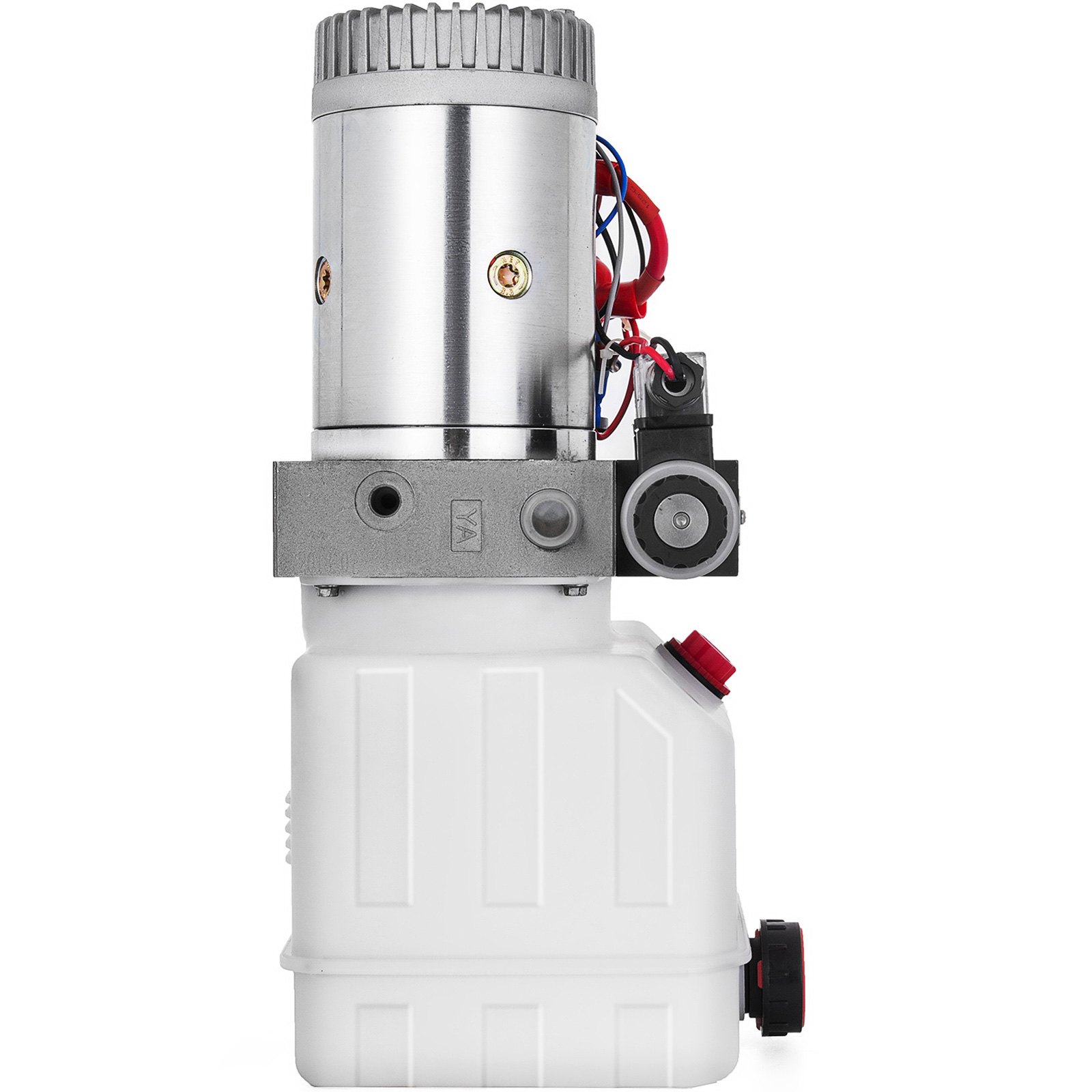 Bomba Hidráulica De Doble Efecto De Solenoide De 12v Dc Con Tanque De 4.5l