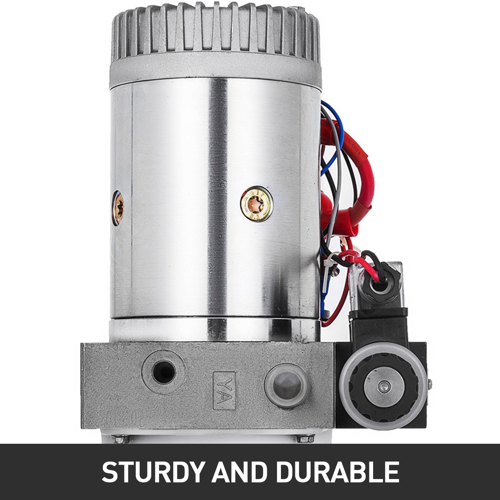 Bomba Hidráulica De Doble Efecto De Solenoide De 12v Dc Con Tanque De 4.5l