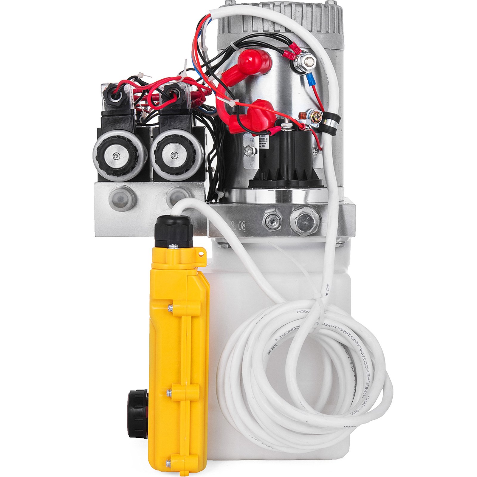 Bomba Hidráulica 24v 4,5l Dc Doble Acción Paquete De Energía Solenoide