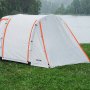 VEVOR Tienda de Campaña Inflable para Coche 243,8 x 204,2 x 202 cm para 4 a 6 Personas, Tienda de Campaña para Maletero de SUV con Puerta Ventilada y Ventana de Malla para Acampar al Aire Libre