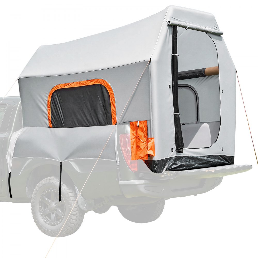 VEVOR Tienda de Campaña Inflable para Coche 219 x 165 x 183 cm, para 2 a 3 Personas, Tienda de Campaña para Maletero de SUV, con Puerta Ventilada y Ventana de Malla para Acampar al Aire Libre