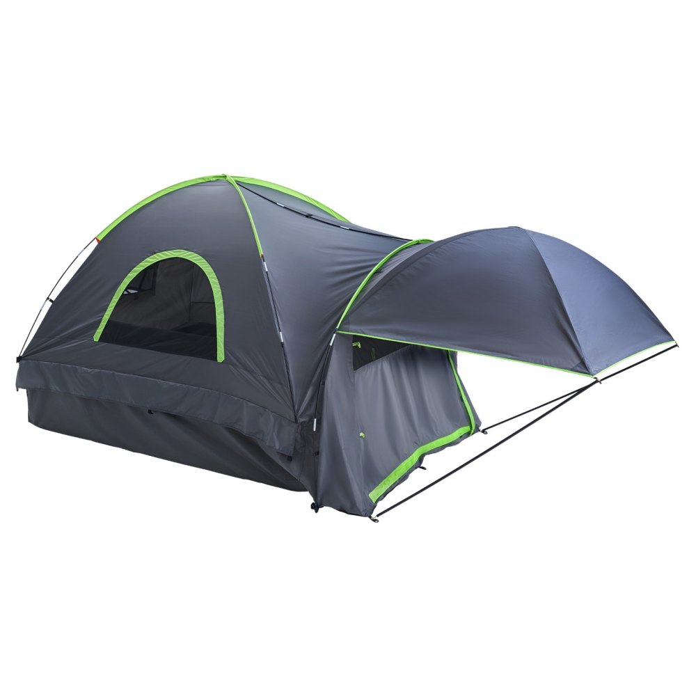 VEVOR Truck Tent Camping Tent Sunshade for 1524-1829 mm Truck Beds, Waterproof Truck Tent with Extendable Awning & Rain Canopy & Storage Bag, Sunshade for Camping