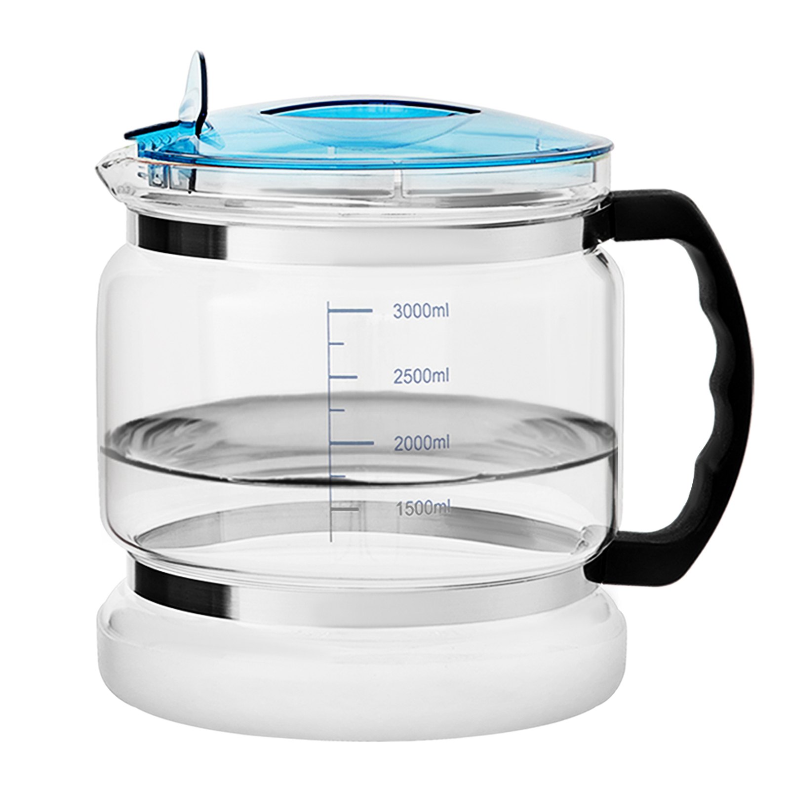 VEVOR Destilador de Agua 4 L Filtro de Destilación de Agua con Recipiente de Vidrio 750 W 1 L/H Ajuste de Velocidad, Destilación Filtro Purificador 3582 g de Acero Inoxidable con Pantalla Doble, Rojo