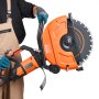 VEVOR Electric Concrete Saw, 406 mm, High-Performance Circular Saw 2800 W, Cutting Depth 152 mm, Wet/Dry Disc Saw with Water Pipe, Water Pump, Saw Blade, for Stone and Brick