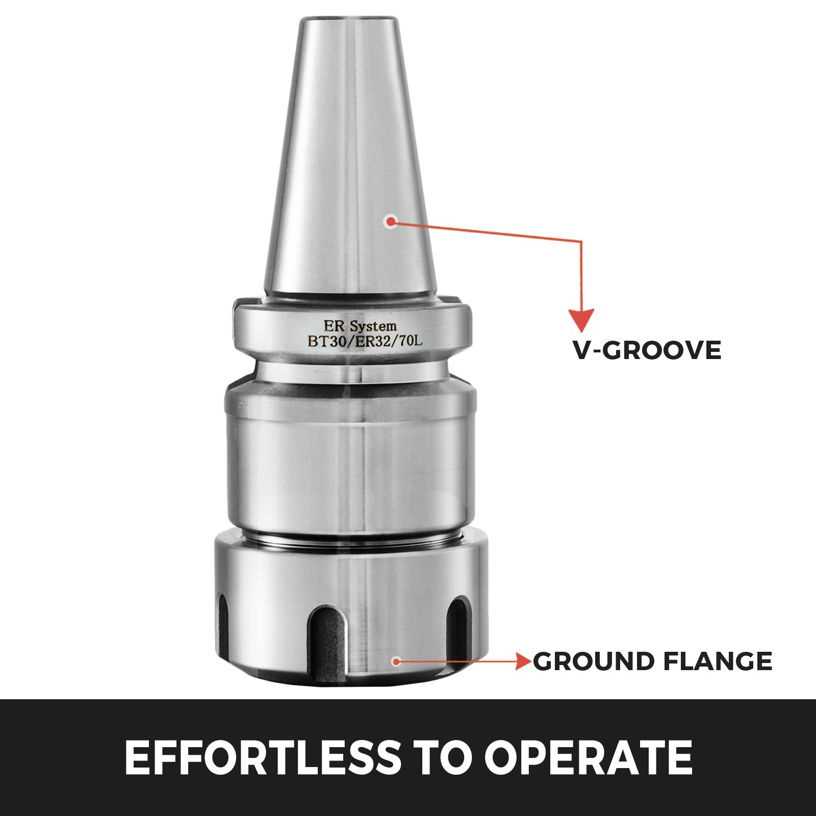 Bt30 Er32 Collet Chuck Portabroca De Precisión Para Torno Fresadora Perforación