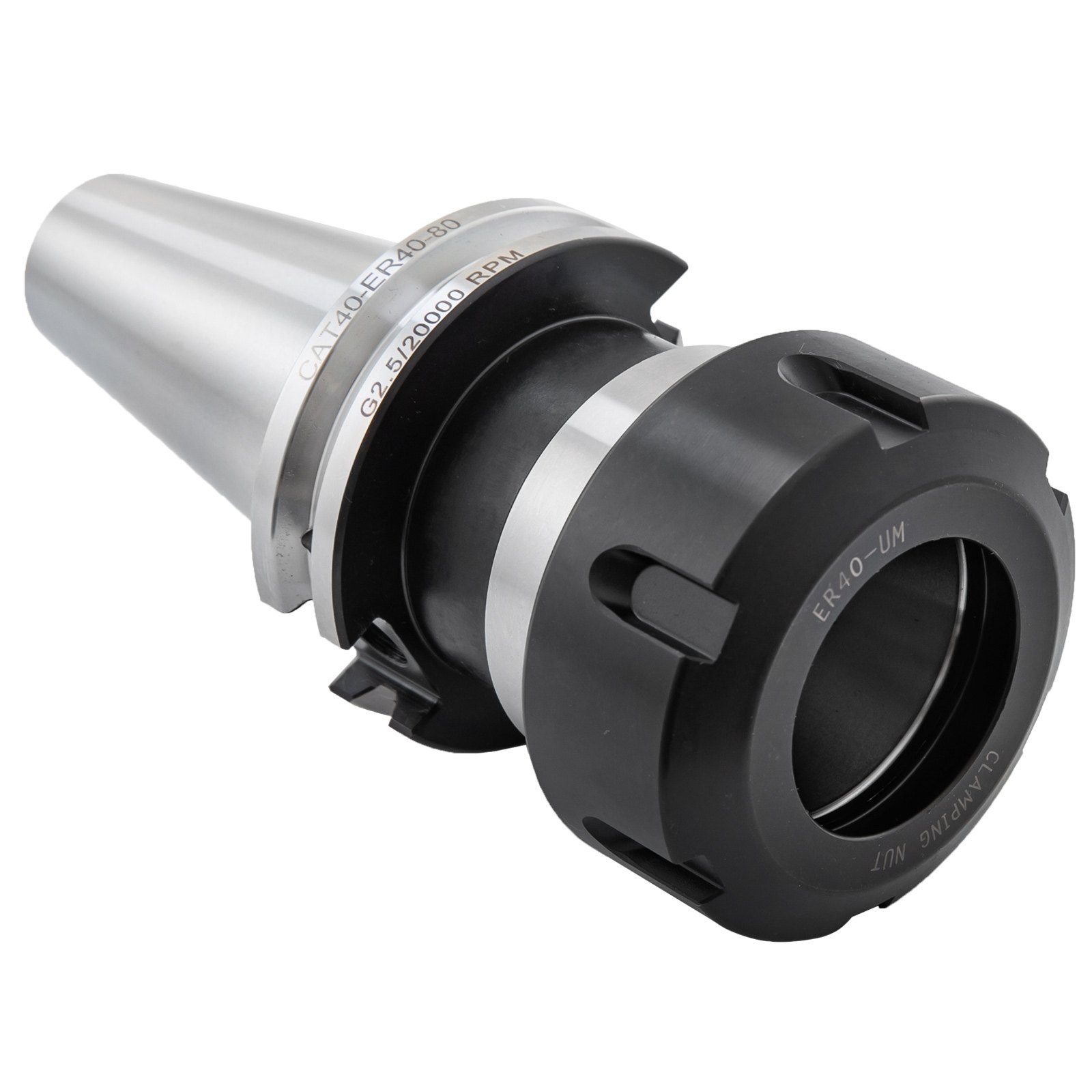 Cat40 Er40 Collet Chuck 4pcs 3.15''alta Precisión Duradero Endurecido Liso