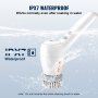 VEVOR Cepillo eléctrico de limpieza, cepillo de limpieza con 5 cabezales de limpieza intercambiables, 2 velocidades, fregador sin cable, para la limpieza de baños, duchas, azulejos.
