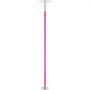 VEVOR Barra de Baile Profesional 2700x390 mm Barra de Baile Estática y Giratoria Kit de Danza en Barra Vertical Extraíble y Portátil Barra de Acero Inoxidable Resistente Altura Ajustable para Bar Club