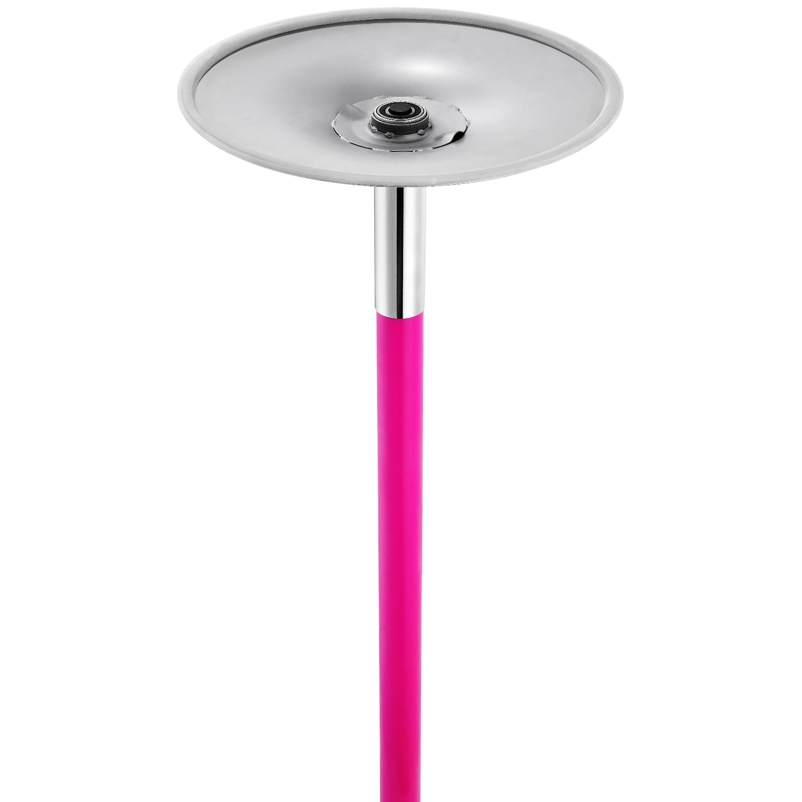 VEVOR Barra de Baile Profesional 2700x390 mm Barra de Baile Estática y Giratoria Kit de Danza en Barra Vertical Extraíble y Portátil Barra de Acero Inoxidable Resistente Altura Ajustable para Bar Club