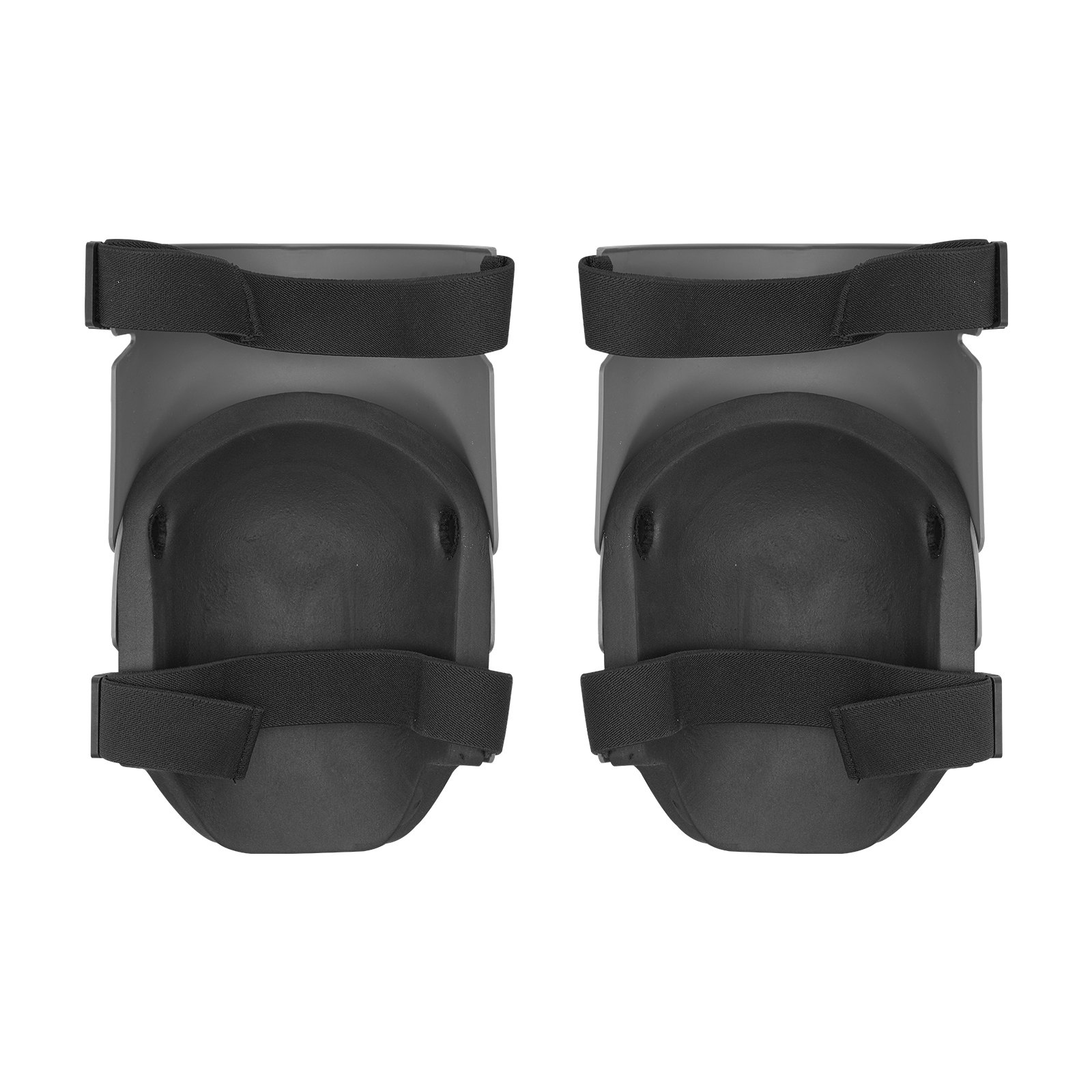 VEVOR Rodilleras para Trabajo Rodilleras de Construcción Extra Gruesas con Almohadilla de Espuma Protección y Comodidad Profesionales Rodilleras para Jardinería Rodilleras para Pisos, Gris y Naranja