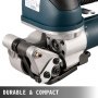 VEVOR Máquina Portátil de Embalaje de Paquetes Ancho de Flejado 10-19 mm, Herramienta Neumática de Flejado para PP y PET Espesor de Flejado 0,5-1,2 mm Máquina Neumática de Flejado Tensión 400-3500N