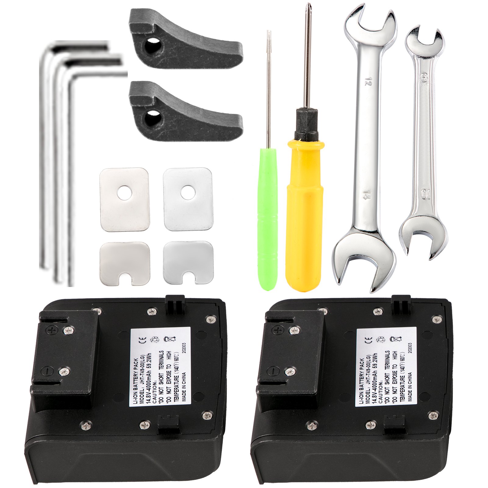 VEVOR Máquina Portátil de Embalaje de Paquetes Ancho de Flejado 10-19 mm, Herramienta Neumática de Flejado para PP y PET Espesor de Flejado 0,5-1,2 mm Máquina Neumática de Flejado Tensión 400-3500N