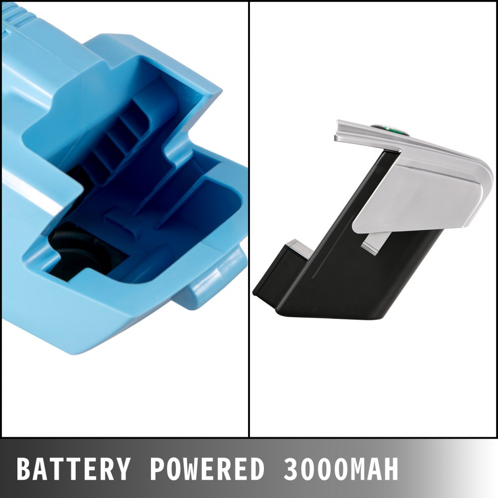 VEVOR Herramientas Neumáticas de Flejado Ancho de Correa 11-16mm, Flejadora Automática Espesor de Correa 0,5-1,5mm, Zunchadora de Empaquetado Correa PP/PET, Flejadora de Correas Batería 60-2800N 220V