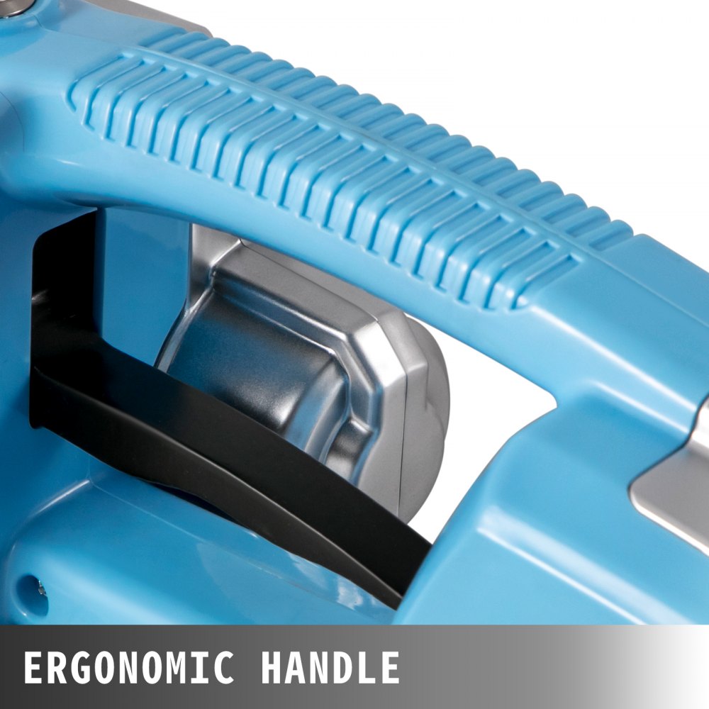 VEVOR Herramientas Neumáticas de Flejado Ancho de Correa 11-16mm, Flejadora Automática Espesor de Correa 0,5-1,5mm, Zunchadora de Empaquetado Correa PP/PET, Flejadora de Correas Batería 60-2800N 220V