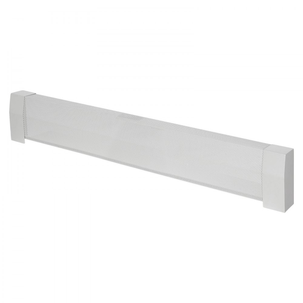 VEVOR Cubierta Frontal Estándar de Radiadores Eléctricos a Zócalo, Serie Premium, 1222 x 81 x 193 mm, Cubierta de Repuesto Acero Resistente, Agujero Completamente Abierto, a Dormitorio, Blanco