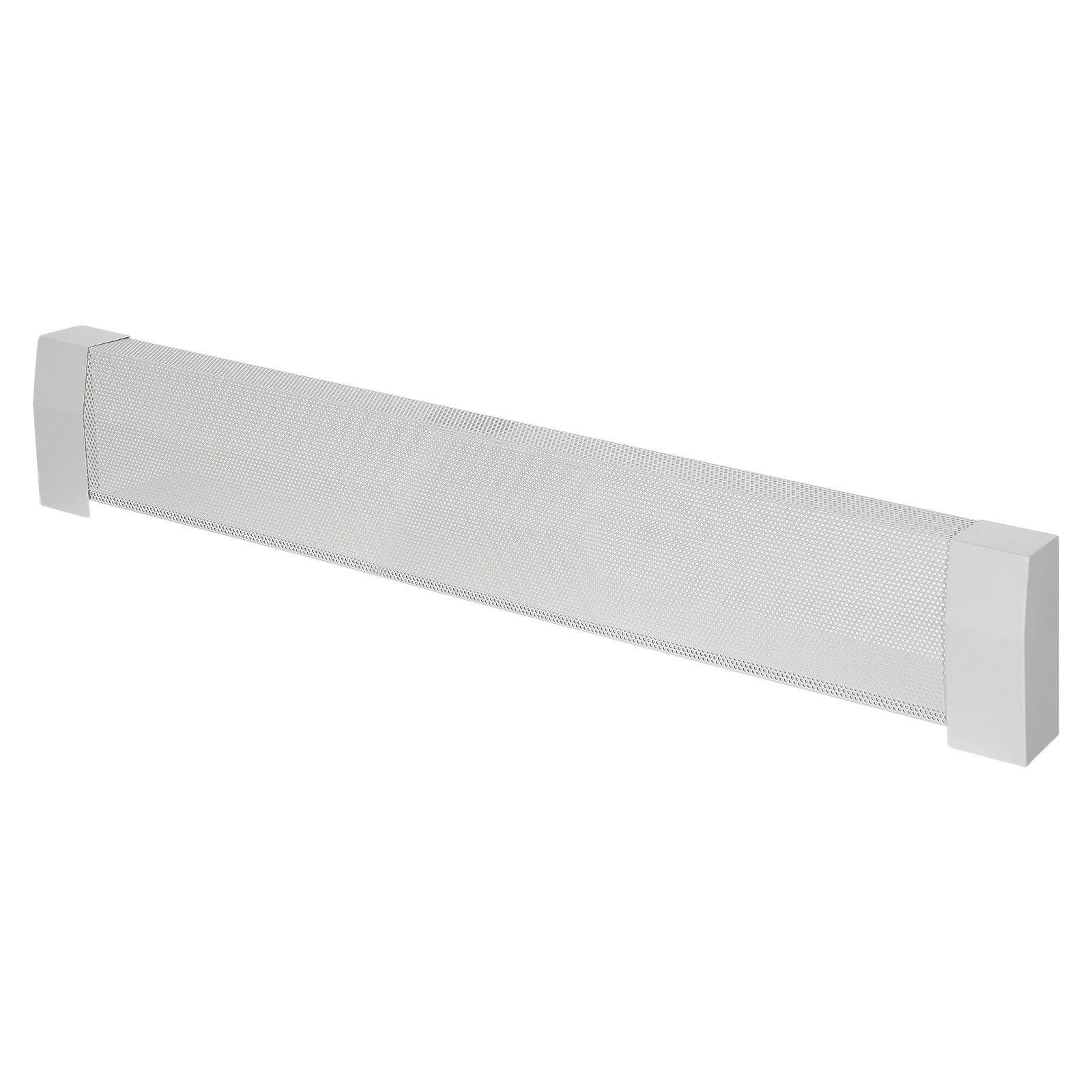 VEVOR Cubierta Frontal Estándar de Radiadores Eléctricos a Zócalo, Serie Premium, 1222 x 81 x 193 mm, Cubierta de Repuesto Acero Resistente, Agujero Completamente Abierto, a Dormitorio, Blanco
