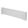 VEVOR Baseboard Heater Covers, Premium Series 917 mm Standard Electric Heating Unit Front Cover for Home Improvement, Heavy-duty Steel, Easy Installation for Bedroom Replacing Old Cover, White