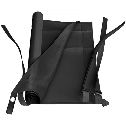 VEVOR Cubierta Superior para Barco 4' x 5' Bimini Top Acero Inoxidable 3,7 kg Cobertor para Barco Bimini Top Lona 1,22 x 1,52 m Cubierta de Bota con Marco Tela Oxford 600D Parasol para Barco