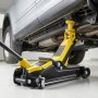 VEVOR Low Profile Floor Jack, 2.5 Ton Capacity, Steel Racing Floor Jack with Single Piston Quick Lift Pump & SUV Adapters, Hydraulic Trolley Car Lift for Sports Cars, Sedans, Lifting Range 85-350 mm