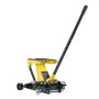 VEVOR Gato de Perfil Bajo Capacidad de 2 t, Gato Hidráulico de Acero con Bomba de Elevación Rápida de Un Solo Pistón, Rango de Elevación 150-435 mm, para Automóviles, Vehículos, Motocicletas