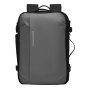 VEVOR Vacuum Travel Backpack, 65L, Expandable Vacuum Seal Compression Travel Backpack with Pump, with TSA-Approved Lock, Airback Vacpack, Water-Resistant Carry-On Suitcase Luggage, for Business, Gray