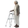 Andador plegable VEVOR Hemi Walker, andador plegable de un brazo para personas mayores con altura ajustable en 6 niveles, aluminio liviano | Ayuda de movilidad lateral con una sola mano para personas mayores discapacitadas, hasta 350 libras