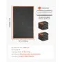 VEVOR Mantas de Embalaje y Mudanza 12 Piezas 1829 x 1016 mm, Manta para Envolver Muebles, Estructura de 3 Capas de Tela no Tejida y Relleno de Algodón para Envíos, Embalaje, Protección de Muebles