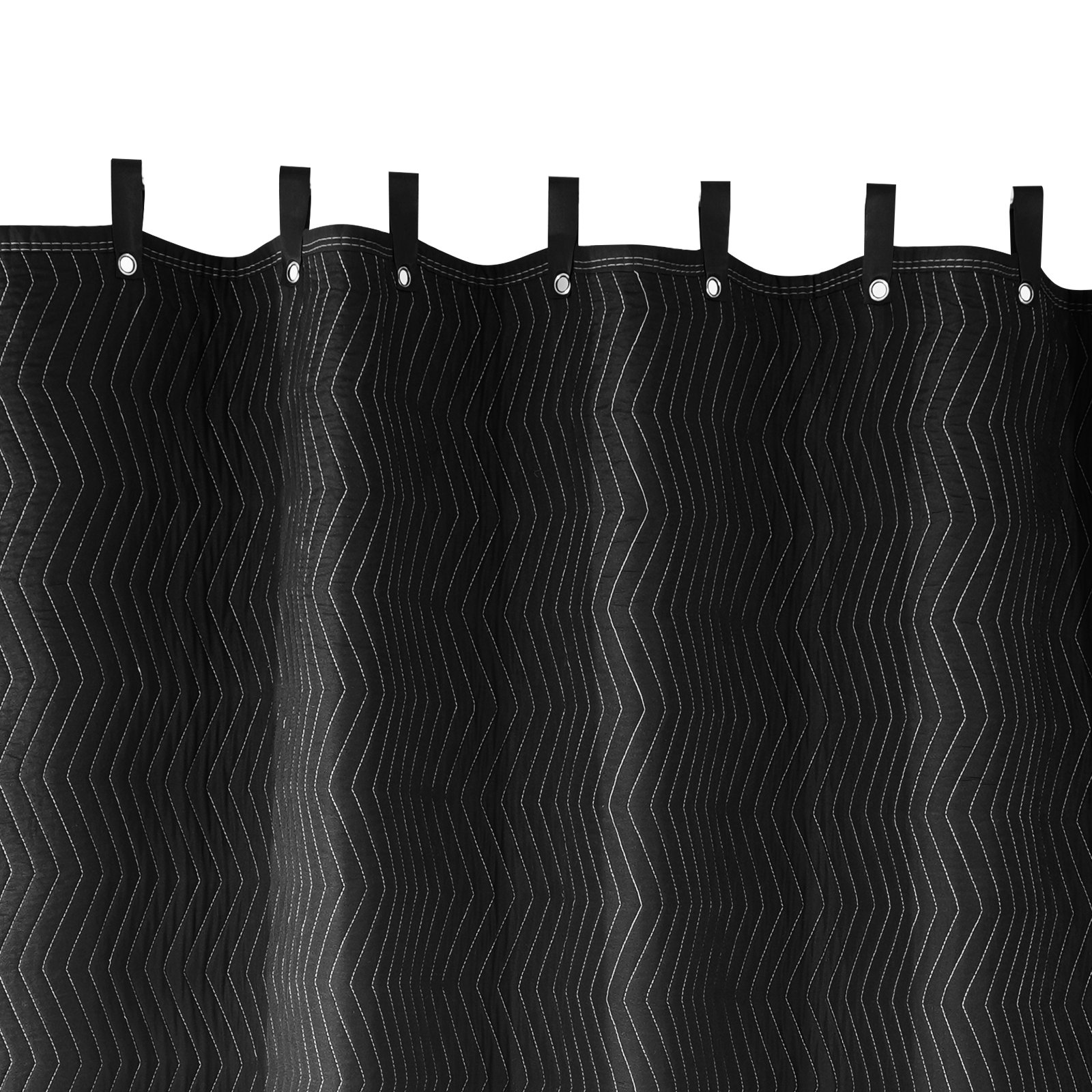 VEVOR Manta de Amortiguación de Sonido con Ojales para Estudio 2438x2032 mm Manta Aislante Acústica Grande Tejido de Poliéster Manta de Absorción Acústica para Bloquear Ruido Ligero, Proteger Muebles
