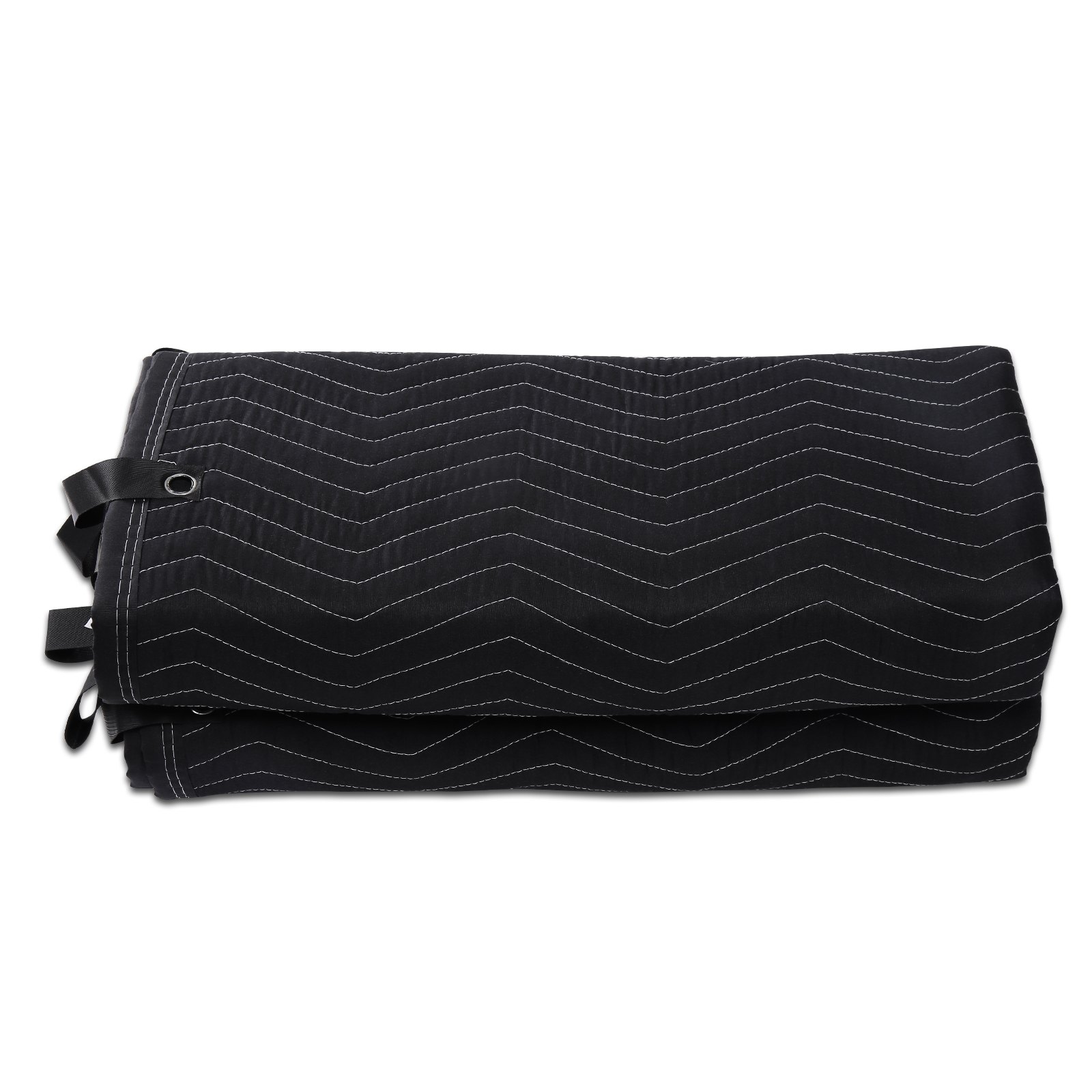 VEVOR Manta de Amortiguación de Sonido con Ojales para Estudio 2438x2032 mm Manta Aislante Acústica Grande Tejido de Poliéster Manta de Absorción Acústica para Bloquear Ruido Ligero, Proteger Muebles